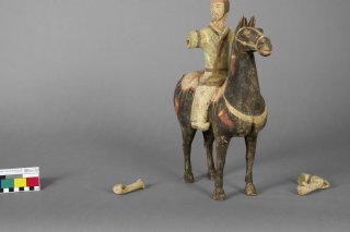 Cette statuette de cheval de la dynastie Tang fait partie des objets restitués par la Suisse à la Chine jeudi.